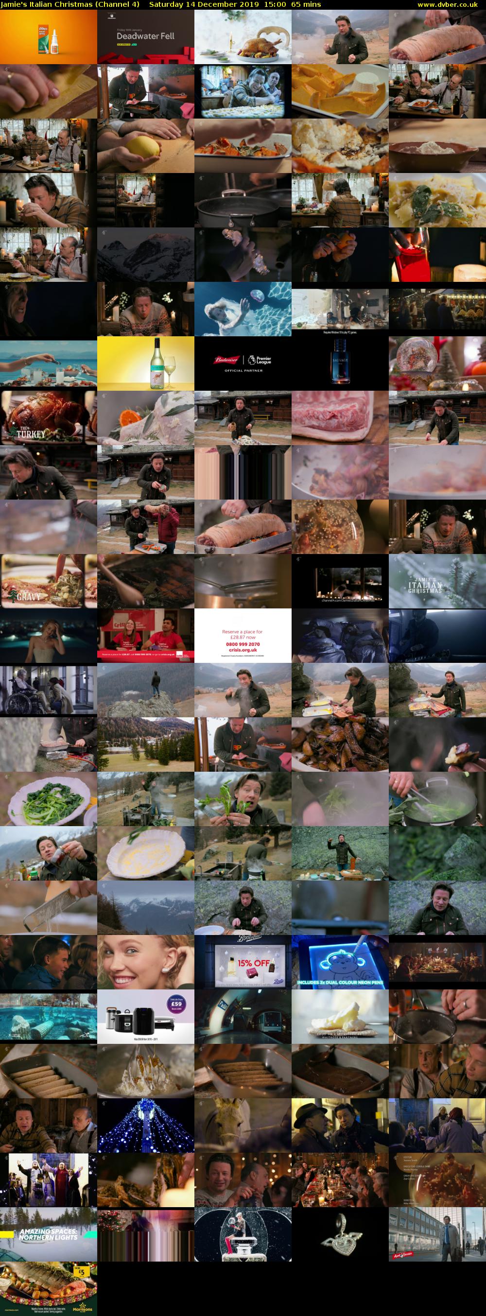 Jamie's Italian Christmas (Channel 4) Saturday 14 December 2019 15:00 - 16:05