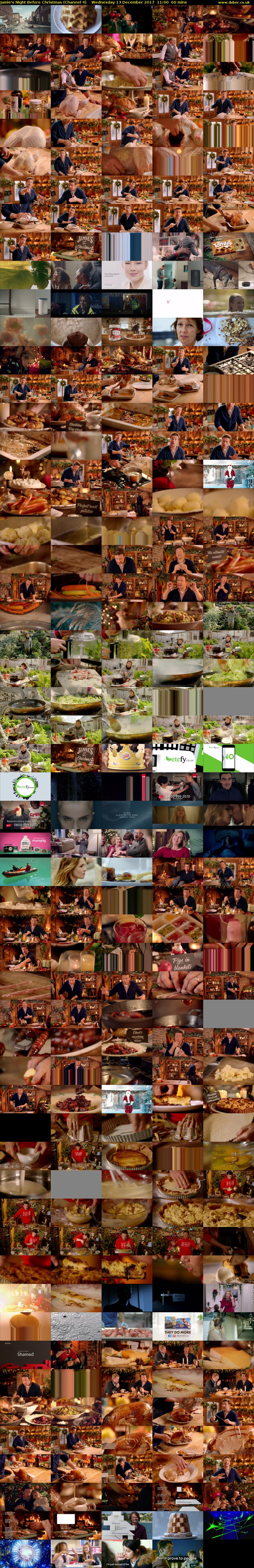 Jamie's Night Before Christmas (Channel 4) Wednesday 13 December 2017 11:00 - 12:00