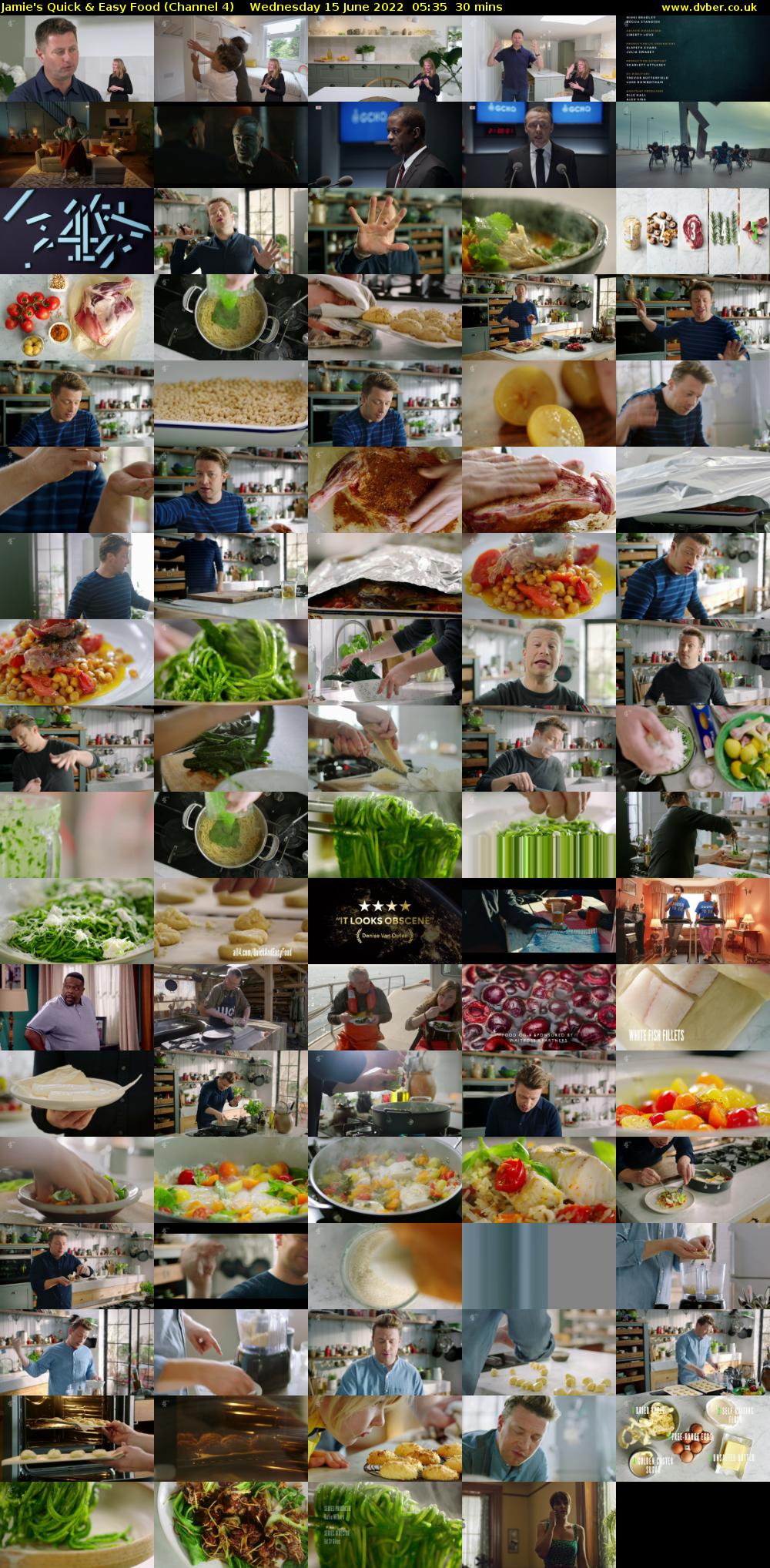 Jamie's Quick & Easy Food (Channel 4) Wednesday 15 June 2022 05:35 - 06:05