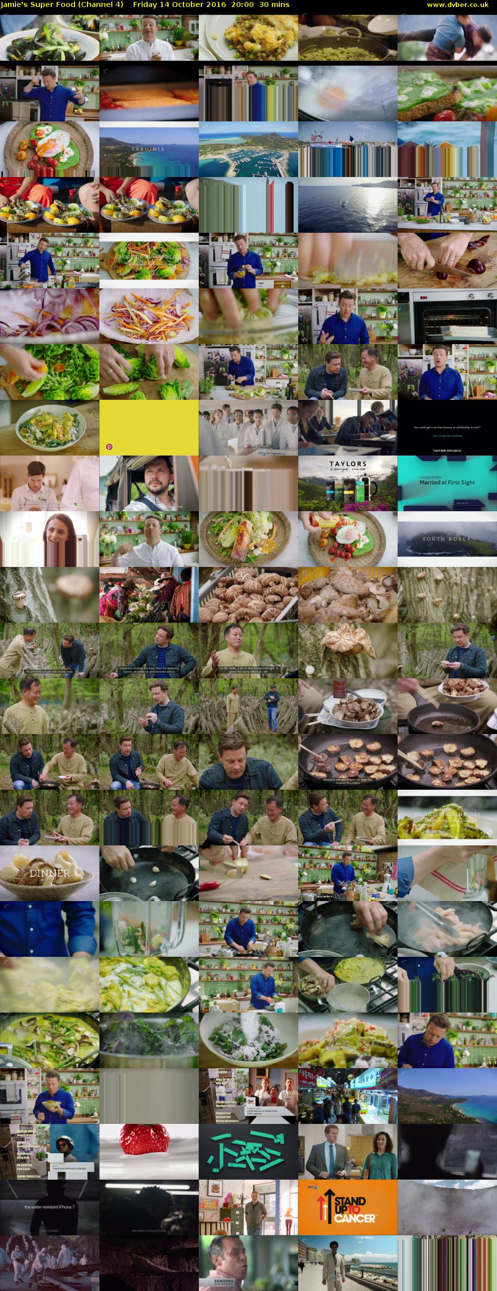 Jamie's Super Food (Channel 4) Friday 14 October 2016 20:00 - 20:30