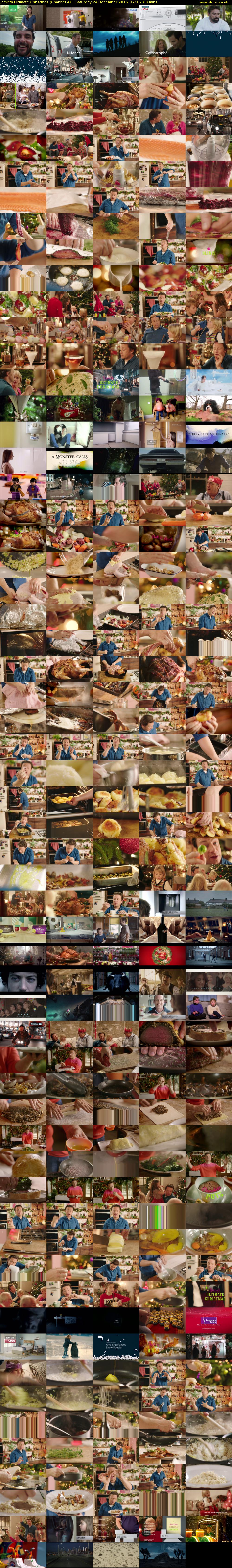 Jamie's Ultimate Christmas (Channel 4) Saturday 24 December 2016 12:15 - 13:15