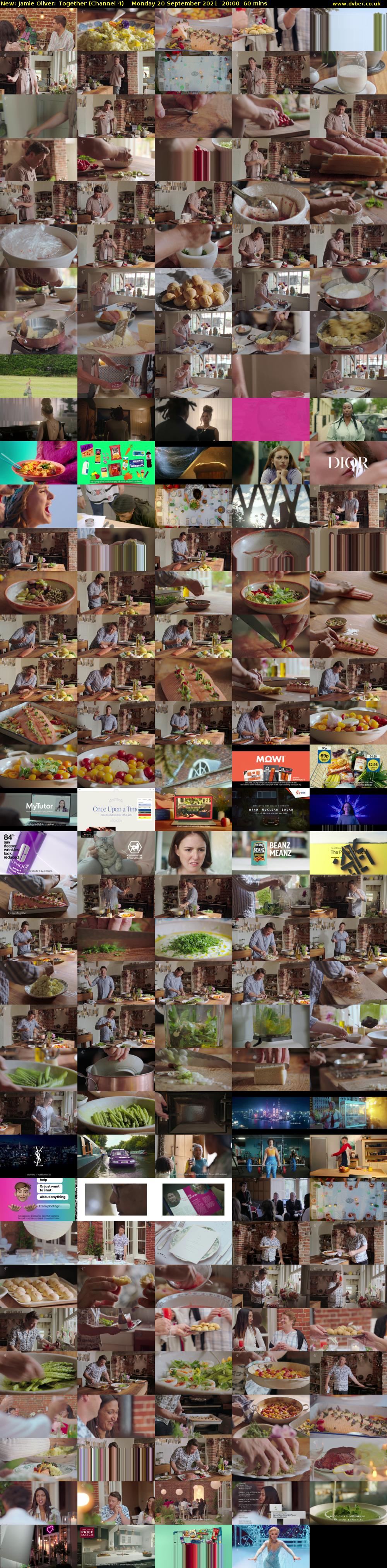 Jamie Oliver: Together (Channel 4) Monday 20 September 2021 20:00 - 21:00