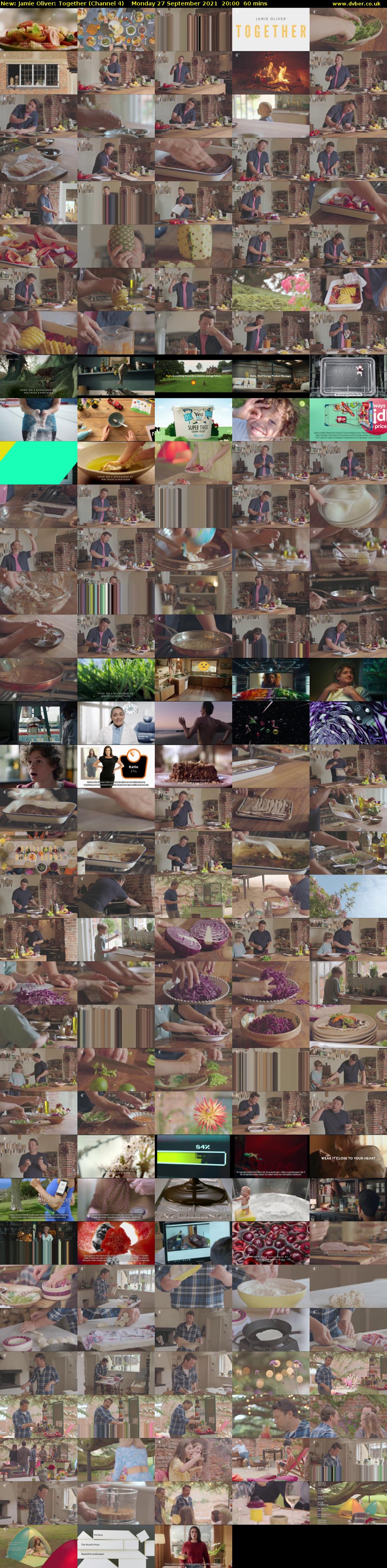Jamie Oliver: Together (Channel 4) Monday 27 September 2021 20:00 - 21:00