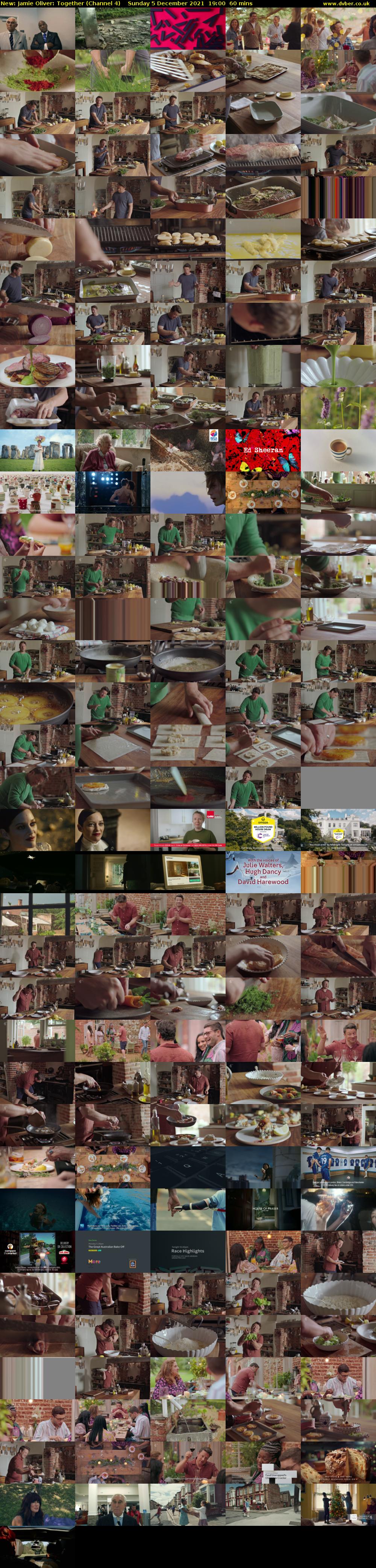 Jamie Oliver: Together (Channel 4) Sunday 5 December 2021 19:00 - 20:00