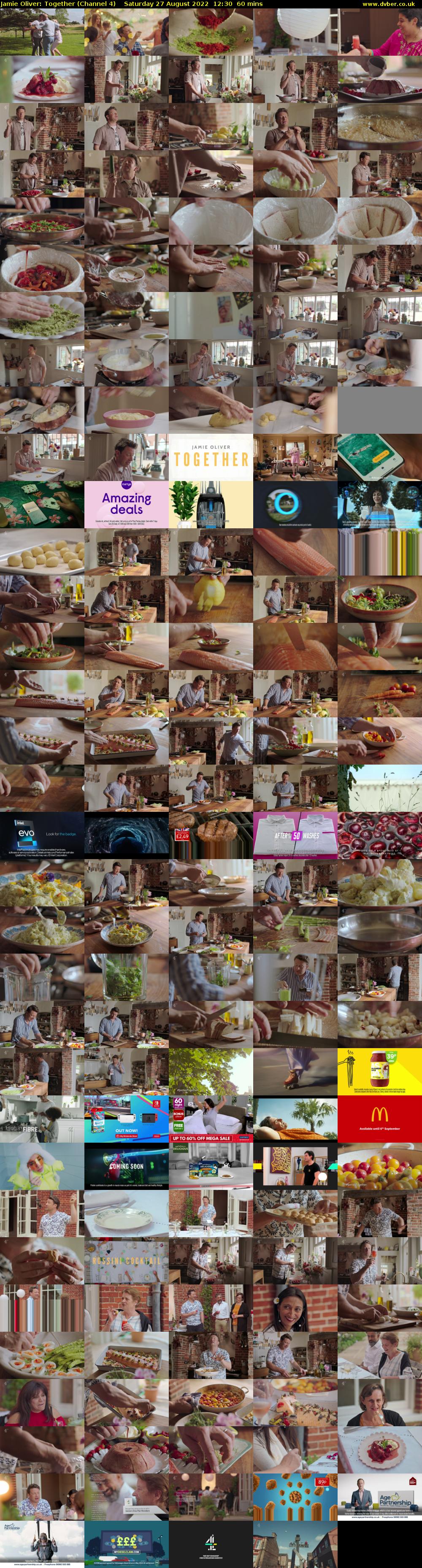 Jamie Oliver: Together (Channel 4) Saturday 27 August 2022 12:30 - 13:30