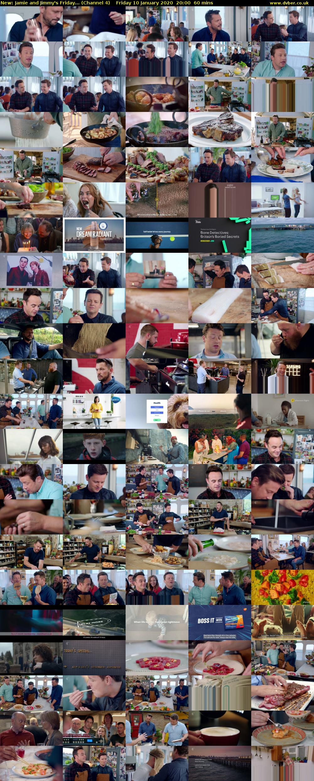Jamie and Jimmy's Friday... (Channel 4) Friday 10 January 2020 20:00 - 21:00