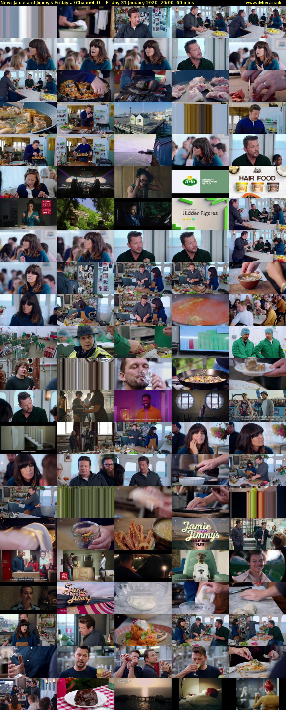 Jamie and Jimmy's Friday... (Channel 4) Friday 31 January 2020 20:00 - 21:00
