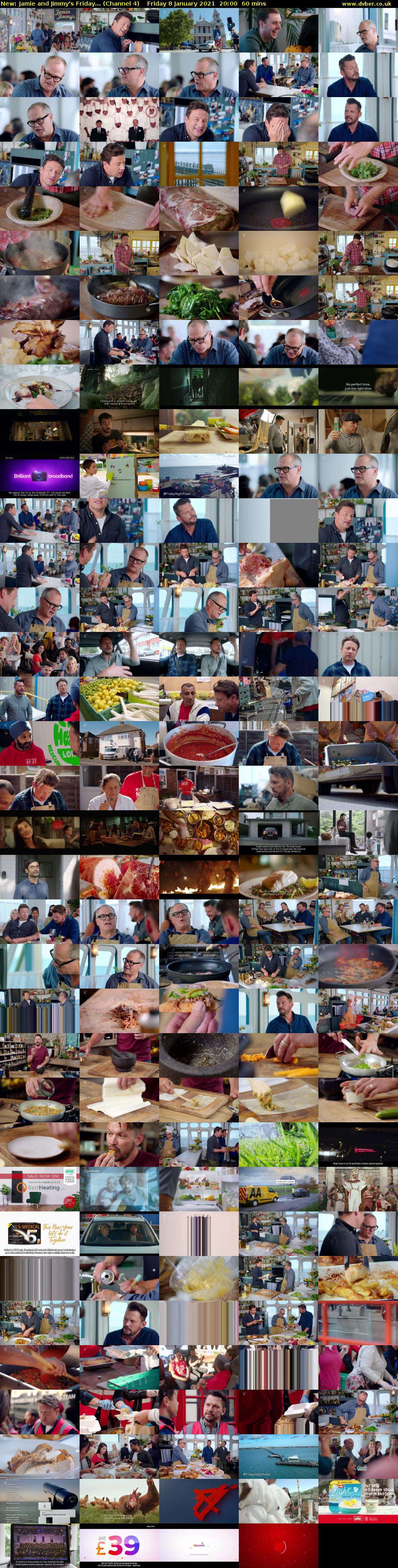 Jamie and Jimmy's Friday... (Channel 4) Friday 8 January 2021 20:00 - 21:00