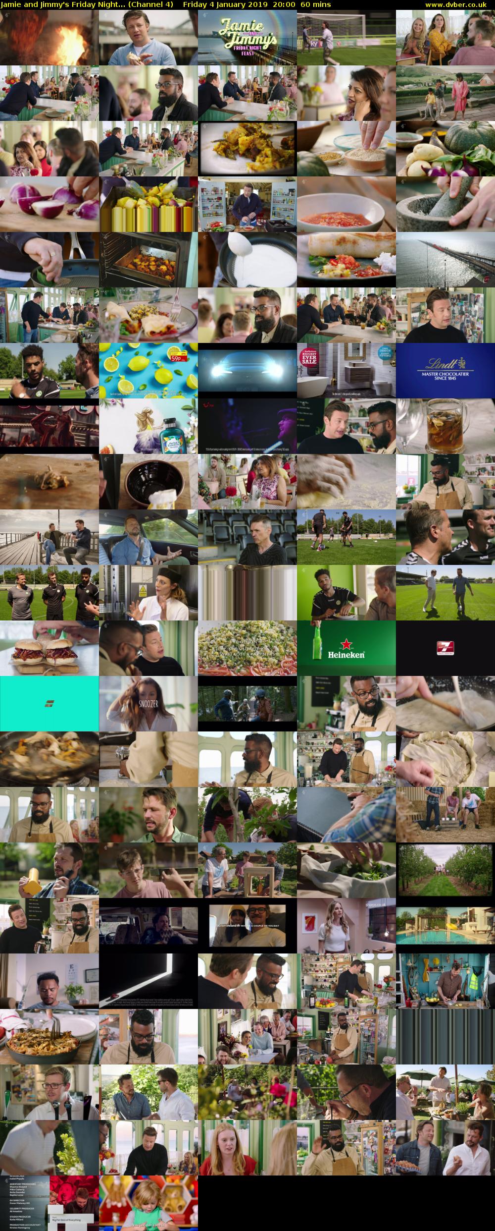 Jamie and Jimmy's Friday Night... (Channel 4) Friday 4 January 2019 20:00 - 21:00