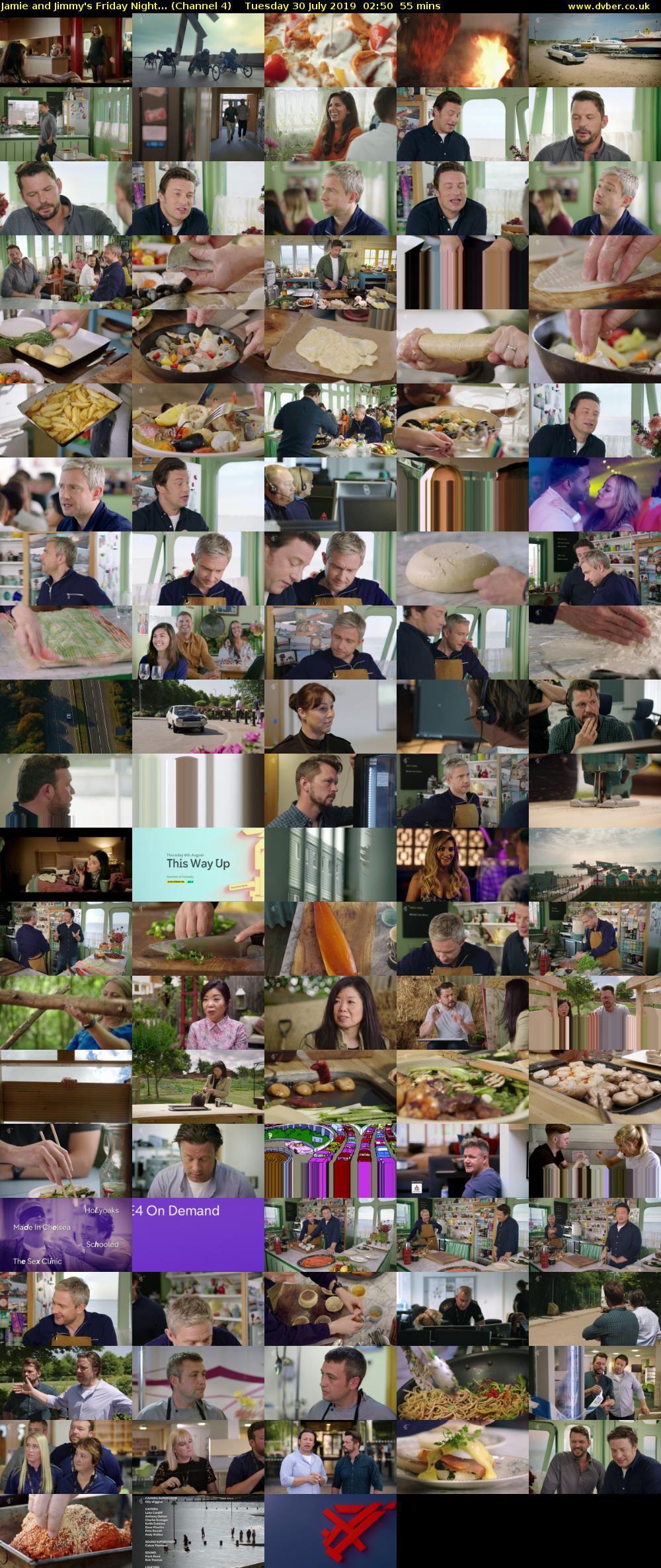 Jamie and Jimmy's Friday Night... (Channel 4) Tuesday 30 July 2019 02:50 - 03:45