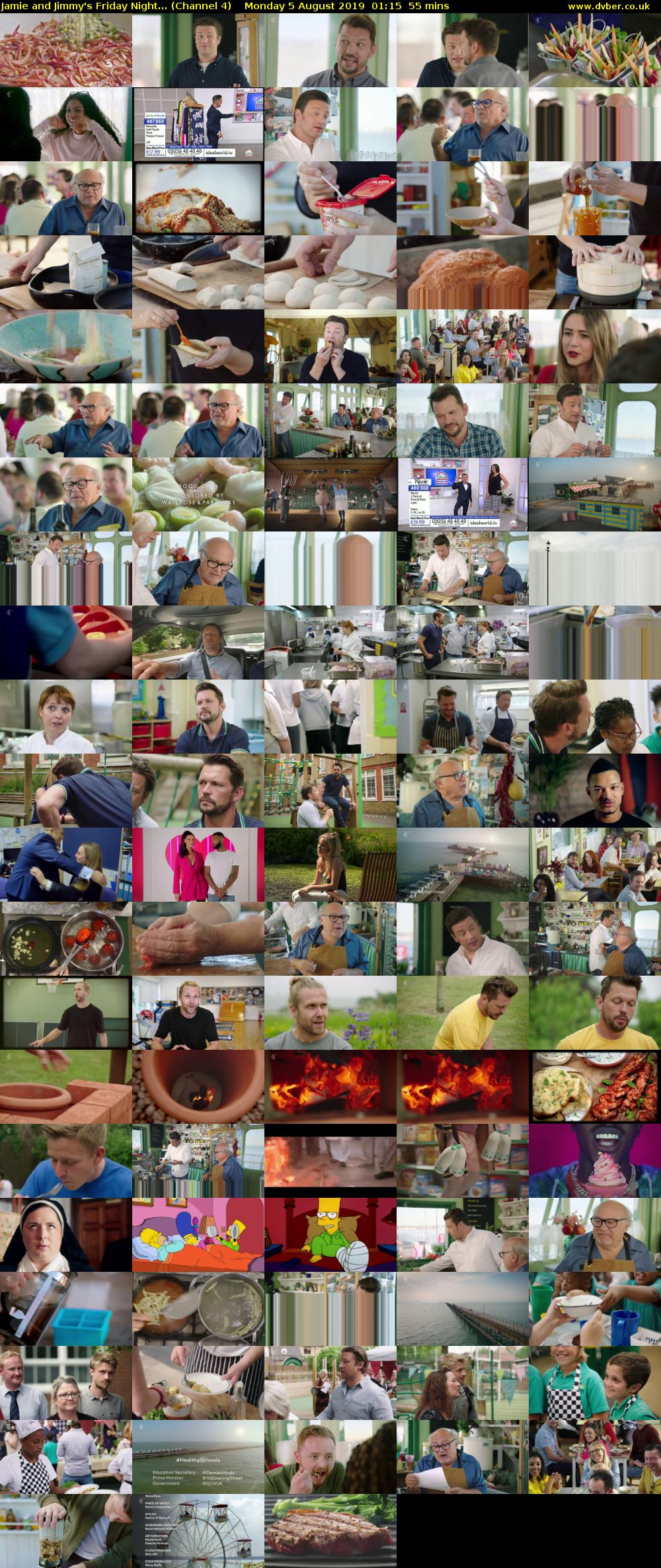 Jamie and Jimmy's Friday Night... (Channel 4) Monday 5 August 2019 01:15 - 02:10