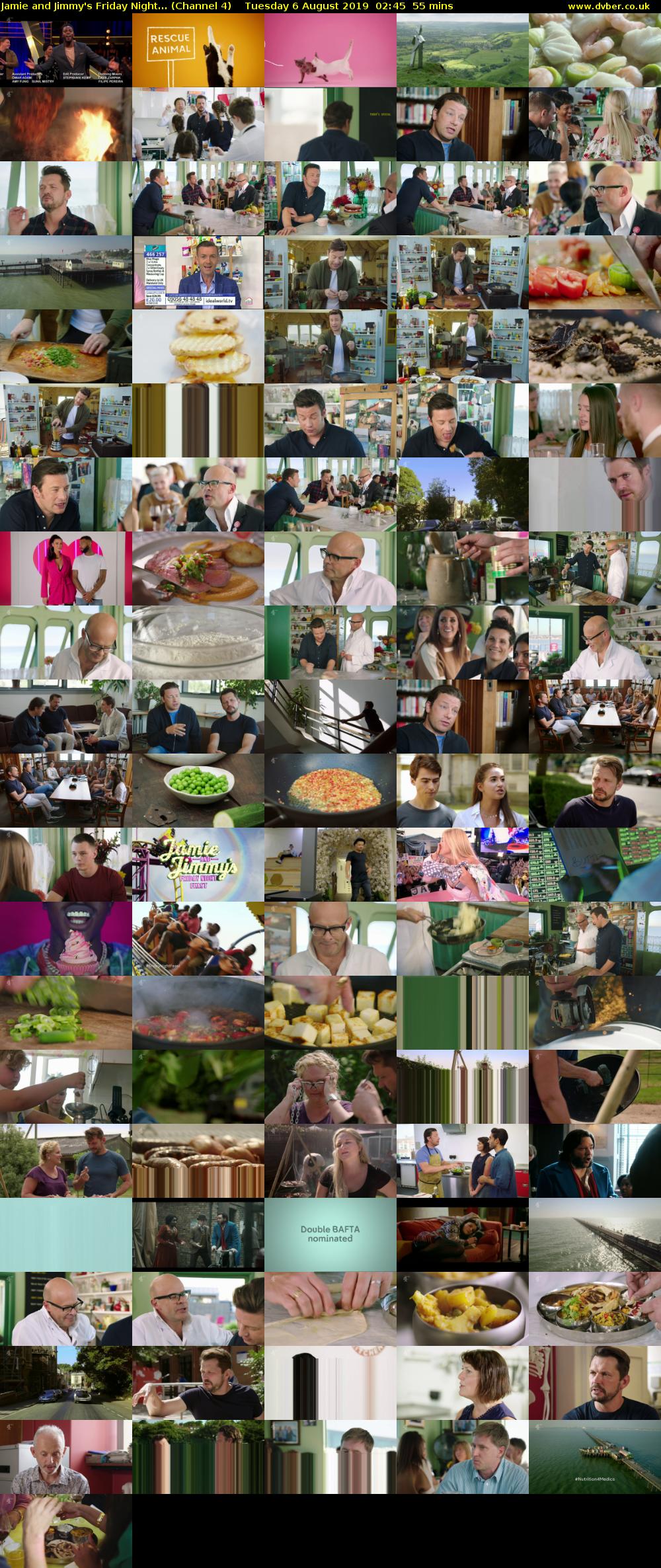 Jamie and Jimmy's Friday Night... (Channel 4) Tuesday 6 August 2019 02:45 - 03:40