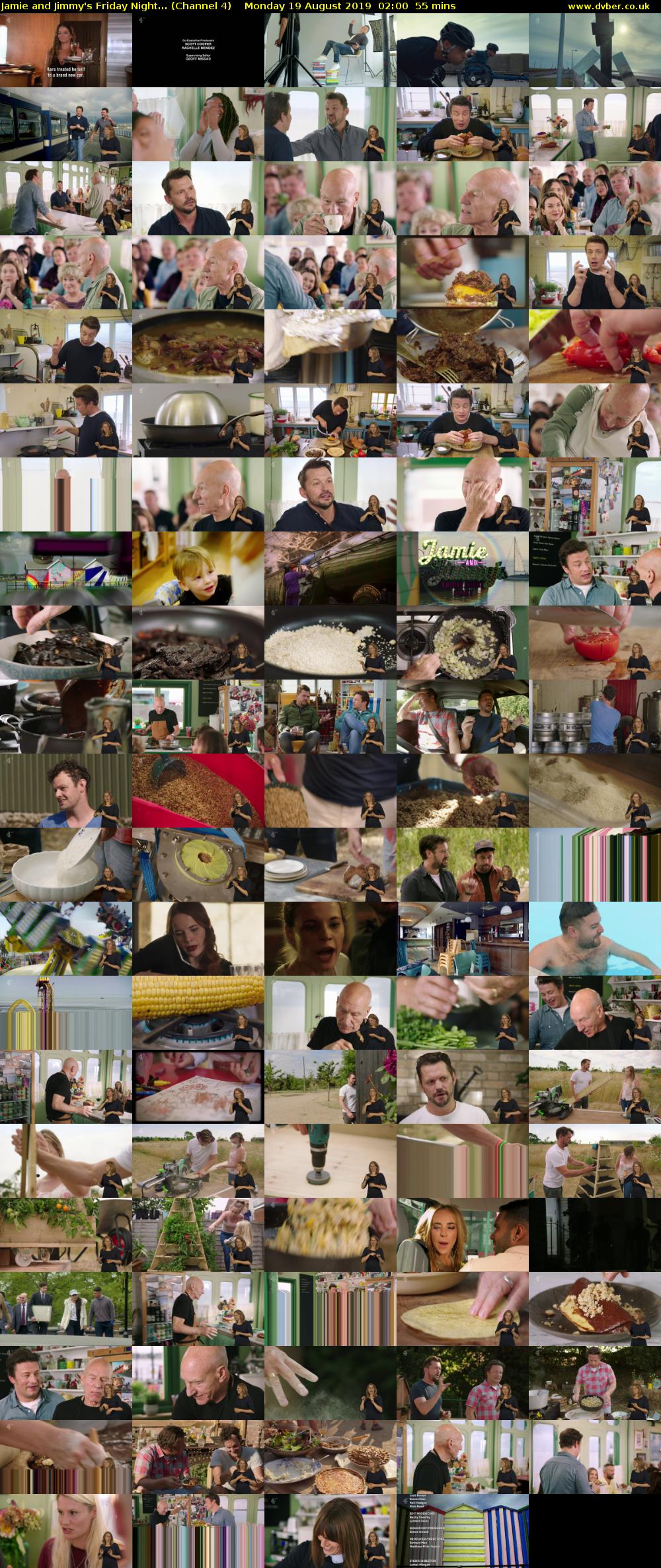 Jamie and Jimmy's Friday Night... (Channel 4) Monday 19 August 2019 02:00 - 02:55