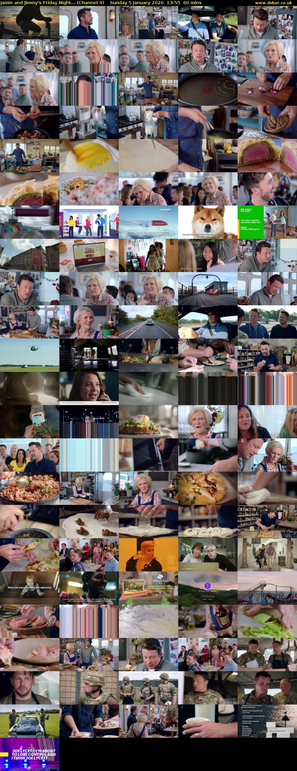 Jamie and Jimmy's Friday Night... (Channel 4) Sunday 5 January 2020 13:55 - 14:55