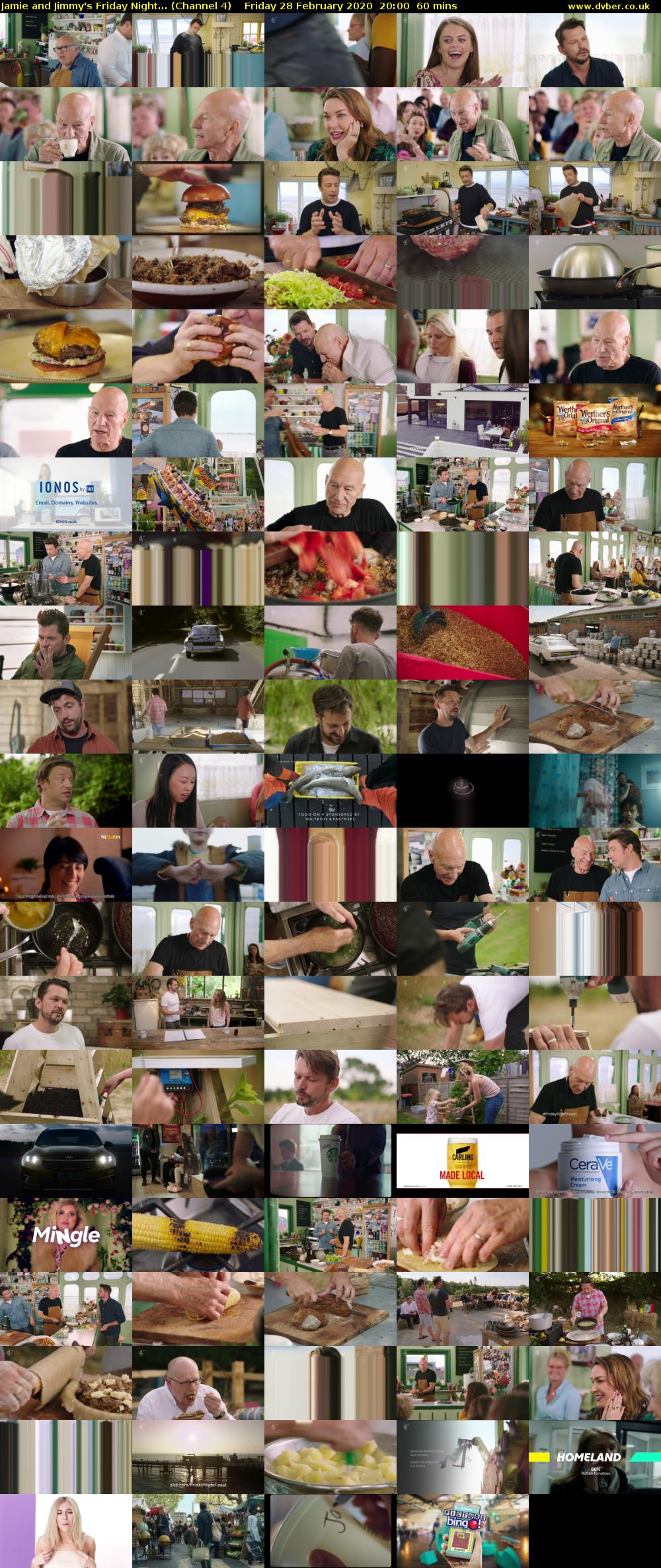Jamie and Jimmy's Friday Night... (Channel 4) Friday 28 February 2020 20:00 - 21:00