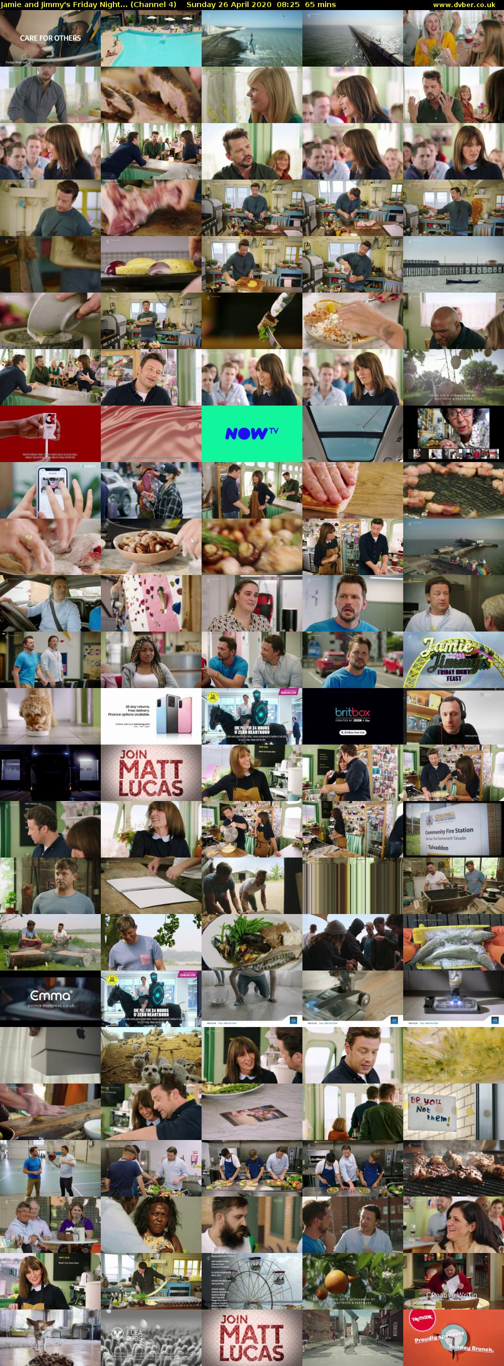 Jamie and Jimmy's Friday Night... (Channel 4) Sunday 26 April 2020 08:25 - 09:30