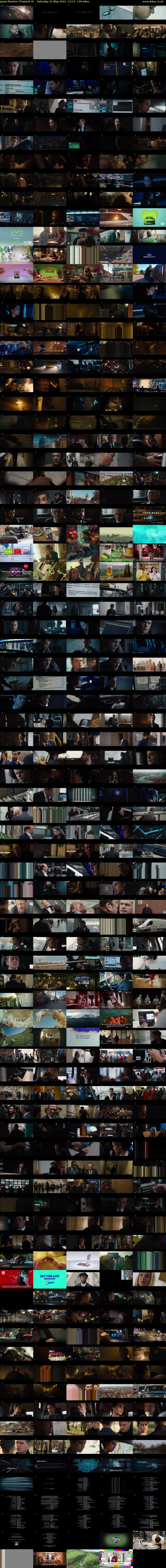 Jason Bourne (Channel 4) Saturday 21 May 2022 23:15 - 01:35