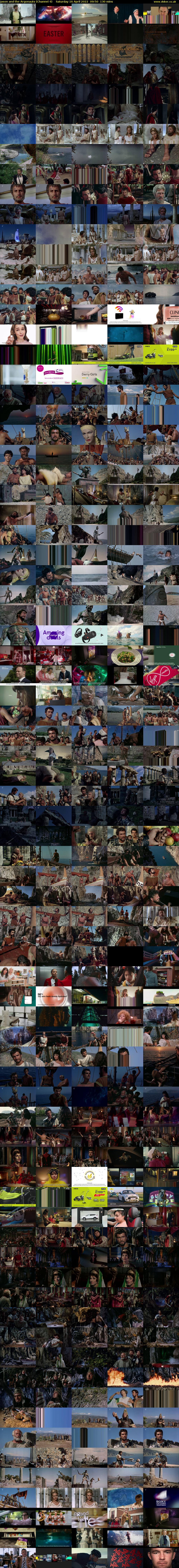 Jason and the Argonauts (Channel 4) Saturday 16 April 2022 09:50 - 12:00