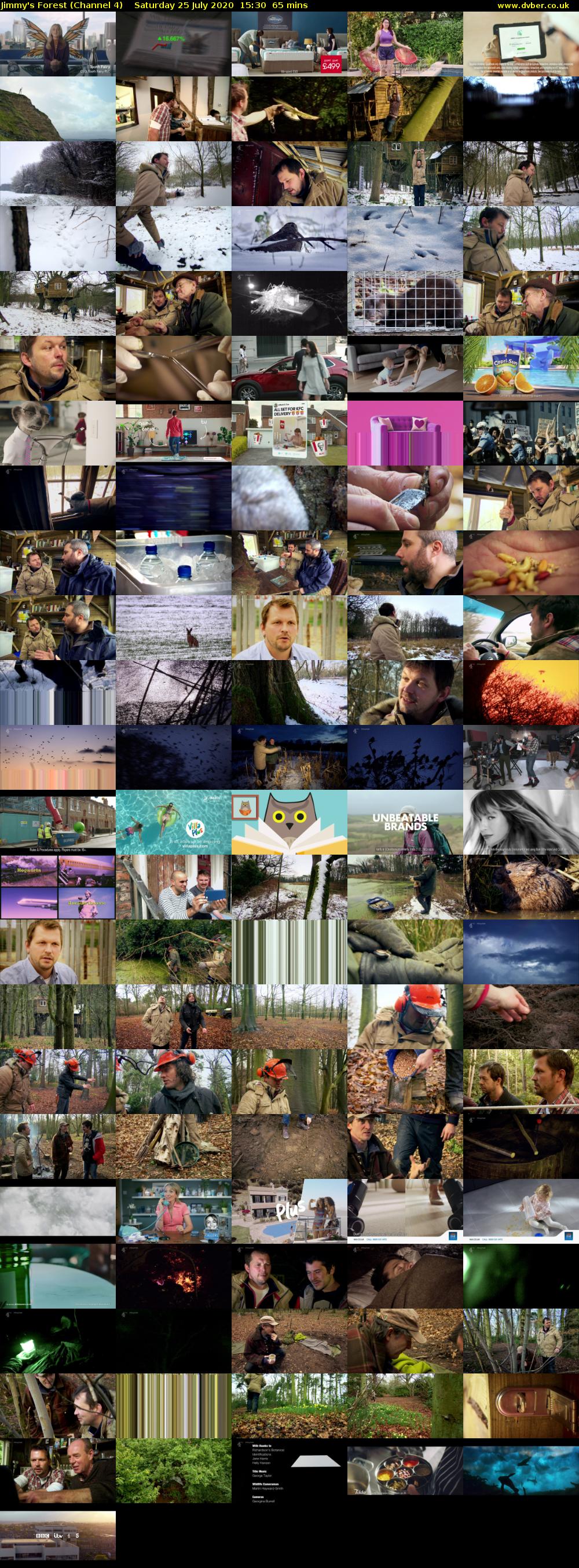 Jimmy's Forest (Channel 4) Saturday 25 July 2020 15:30 - 16:35