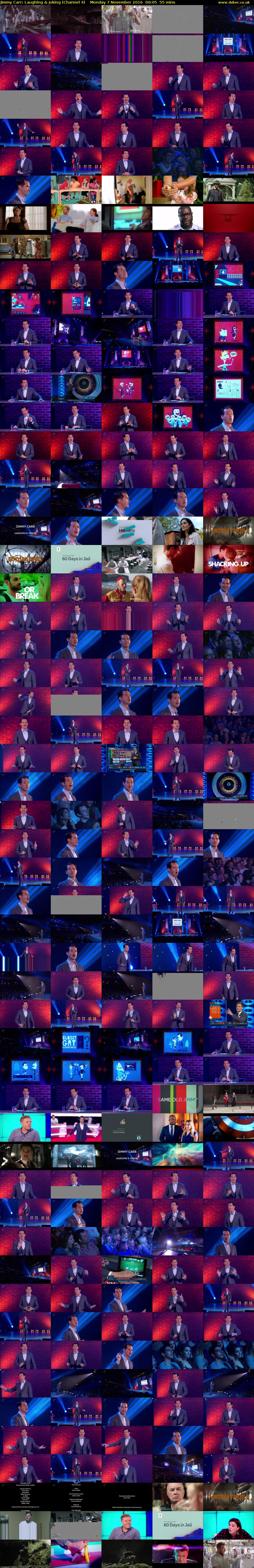 Jimmy Carr: Laughing & Joking (Channel 4) Monday 7 November 2016 00:05 - 01:00