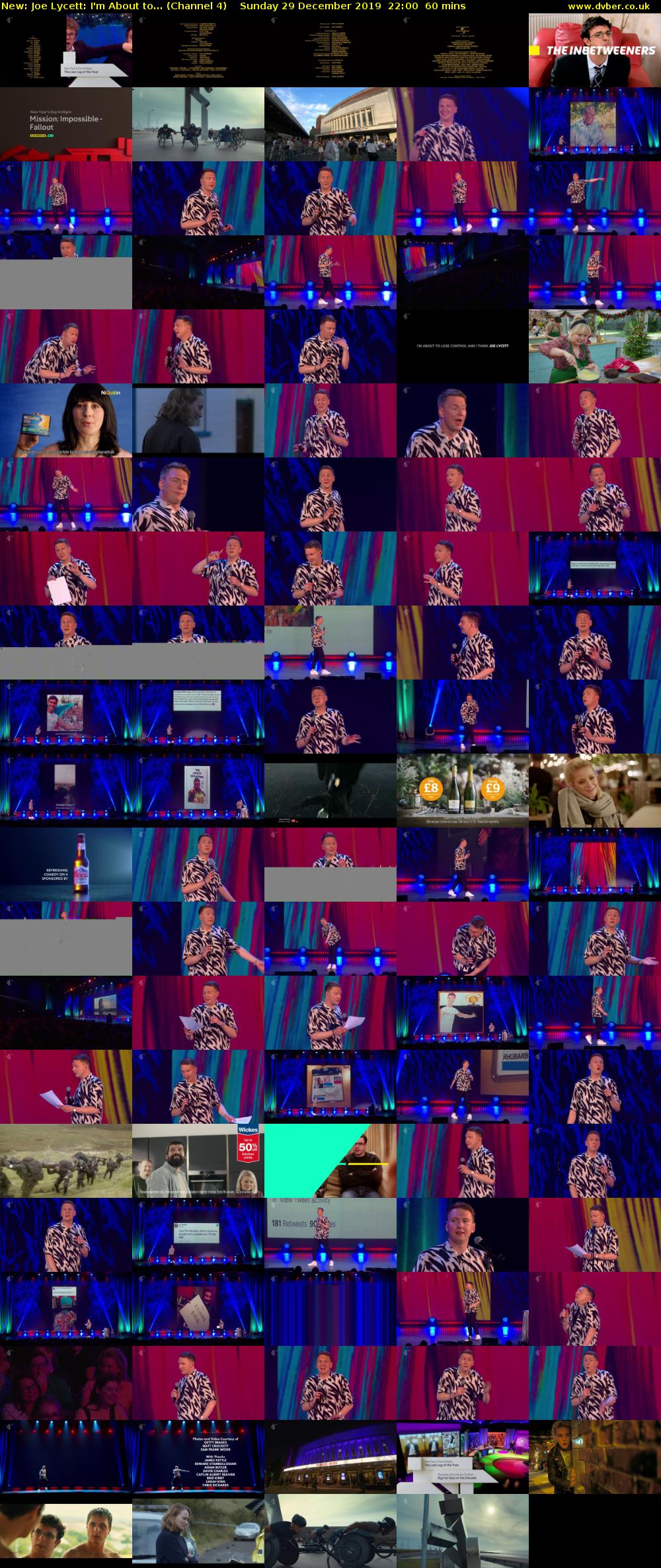 Joe Lycett: I'm About to... (Channel 4) Sunday 29 December 2019 22:00 - 23:00