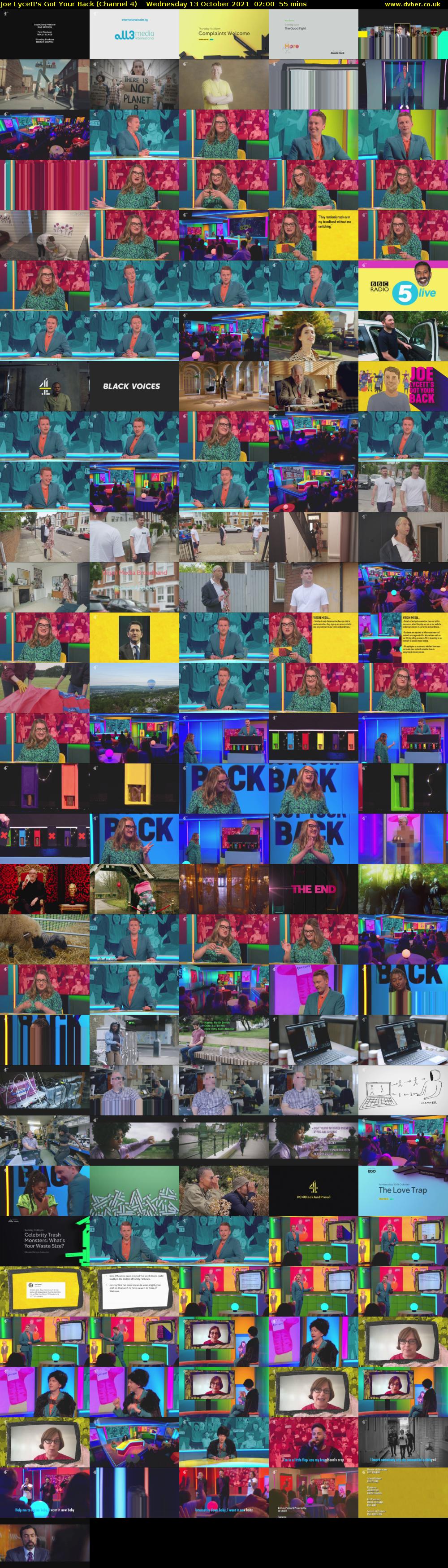 Joe Lycett's Got Your Back (Channel 4) Wednesday 13 October 2021 02:00 - 02:55