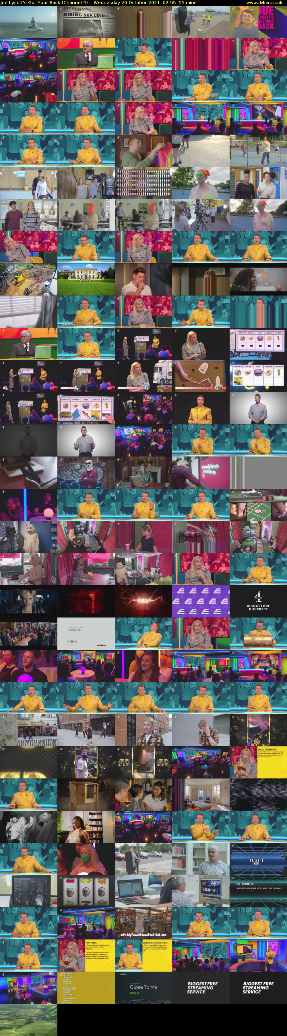 Joe Lycett's Got Your Back (Channel 4) Wednesday 20 October 2021 02:55 - 03:50
