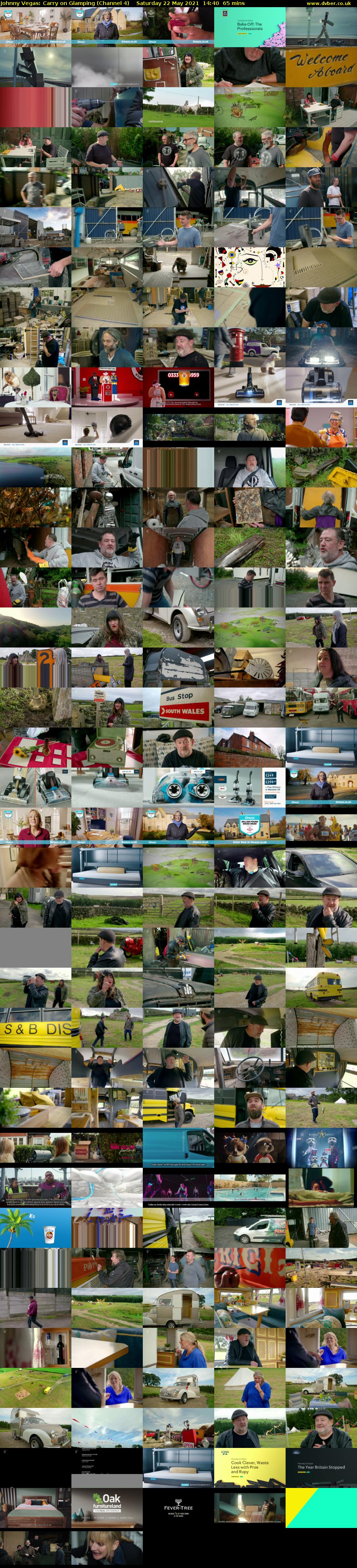 Johnny Vegas: Carry on Glamping (Channel 4) Saturday 22 May 2021 14:40 - 15:45