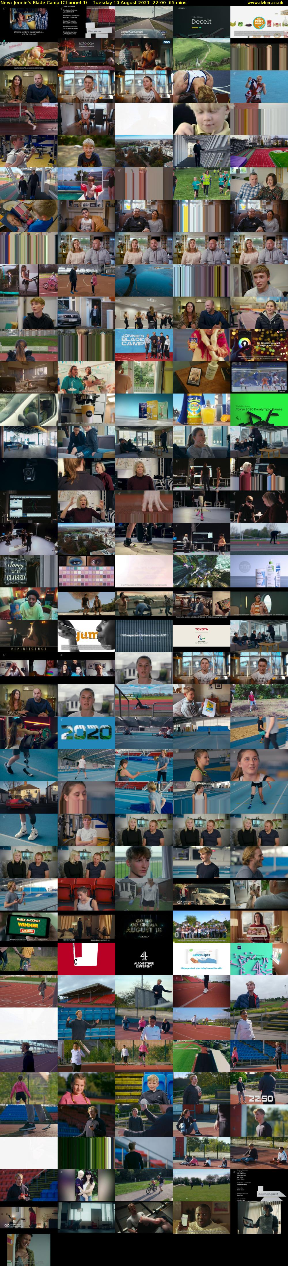 Jonnie's Blade Camp (Channel 4) Tuesday 10 August 2021 22:00 - 23:05