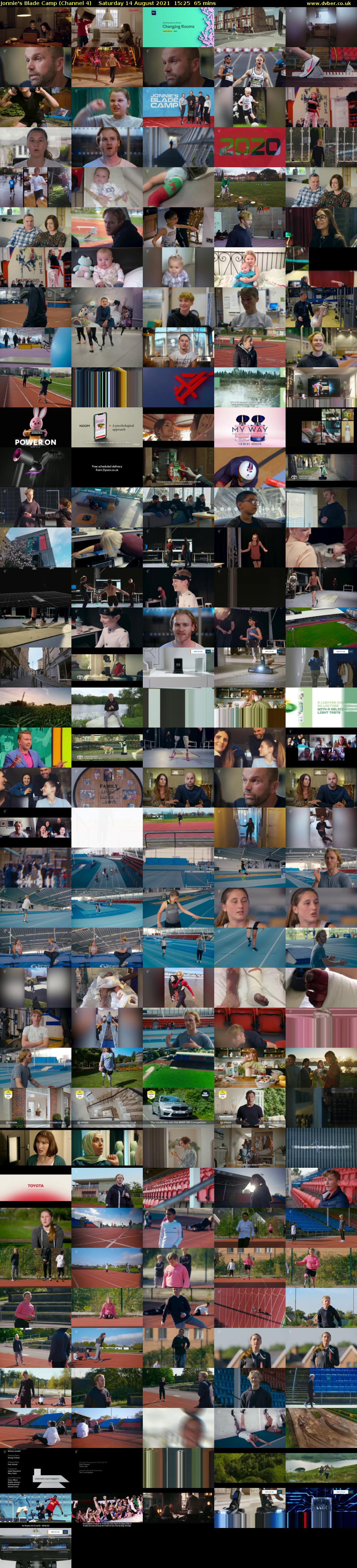 Jonnie's Blade Camp (Channel 4) Saturday 14 August 2021 15:25 - 16:30