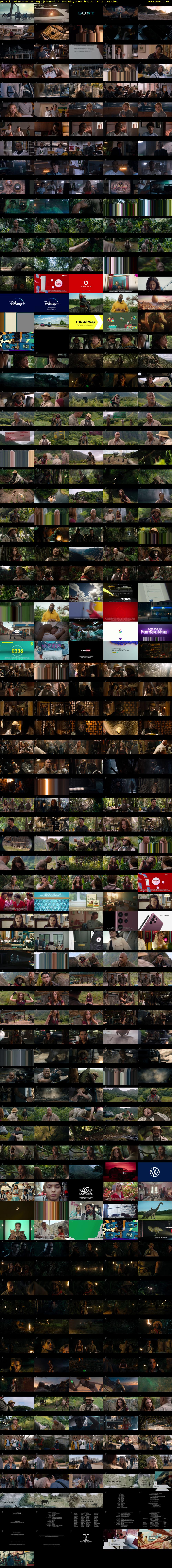 Jumanji: Welcome to the Jungle (Channel 4) Saturday 5 March 2022 18:45 - 21:00