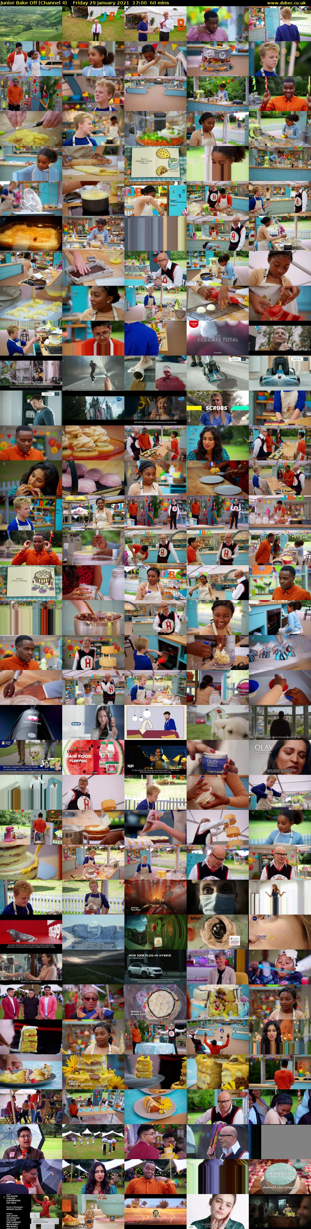 Junior Bake Off (Channel 4) Friday 29 January 2021 17:00 - 18:00