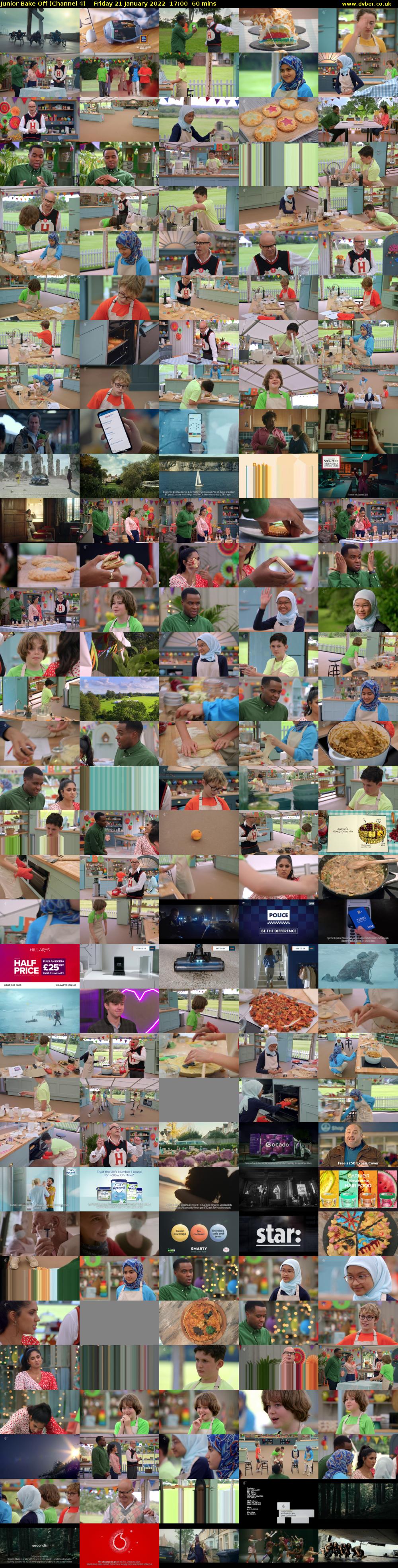 Junior Bake Off (Channel 4) Friday 21 January 2022 17:00 - 18:00