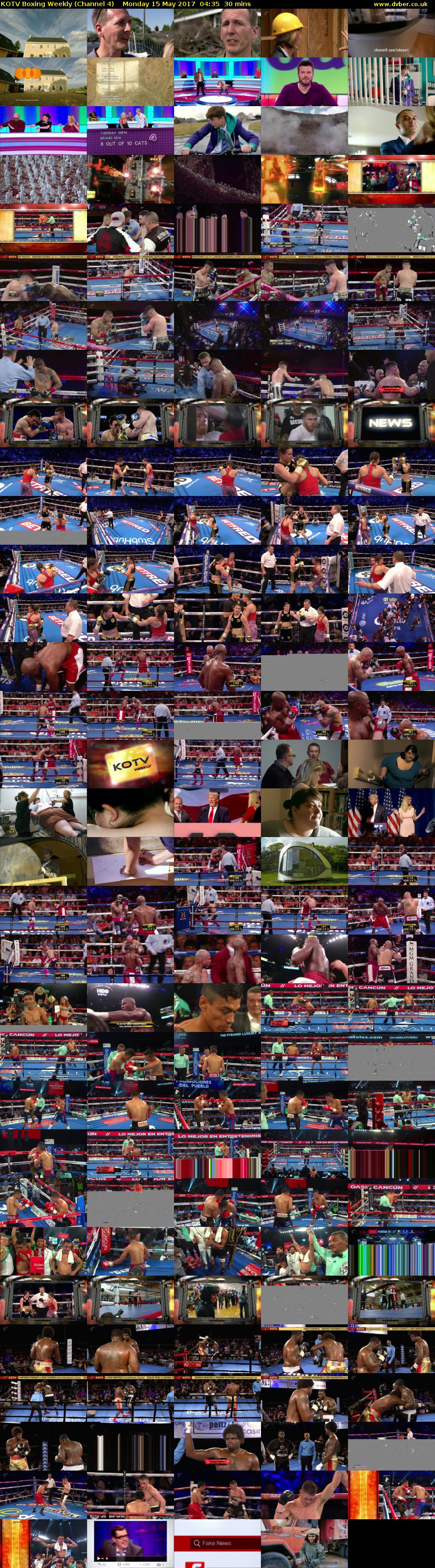 KOTV Boxing Weekly (Channel 4) Monday 15 May 2017 04:35 - 05:05