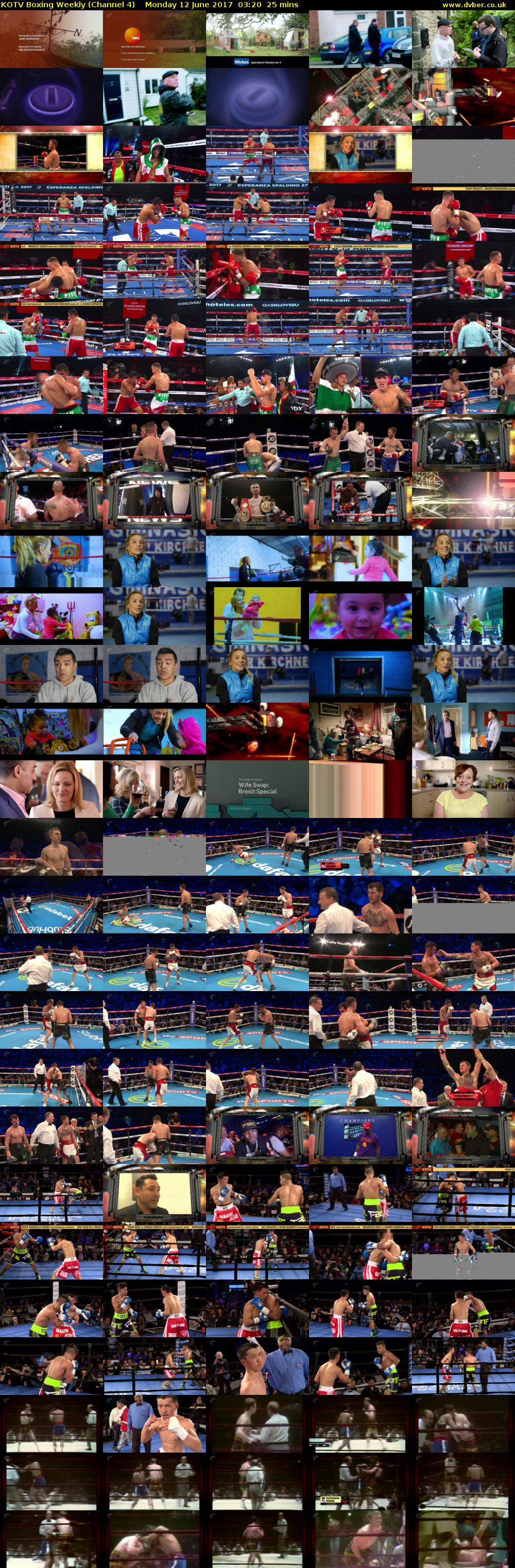 KOTV Boxing Weekly (Channel 4) Monday 12 June 2017 03:20 - 03:45