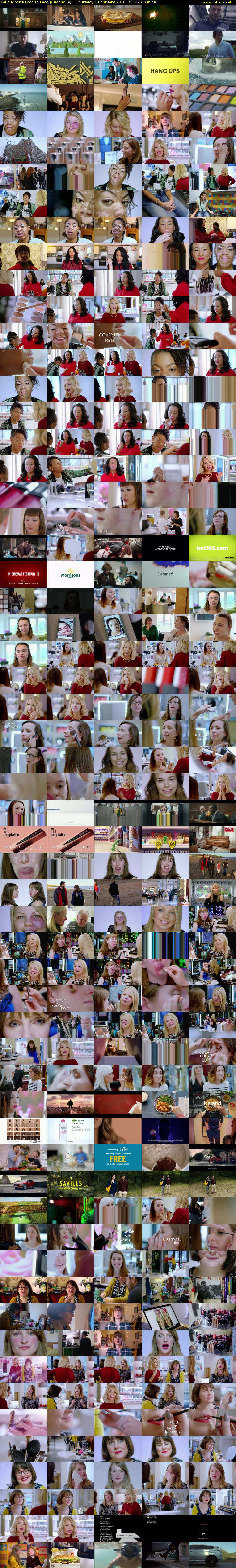 Katie Piper's Face to Face (Channel 4) Thursday 1 February 2018 23:35 - 00:35