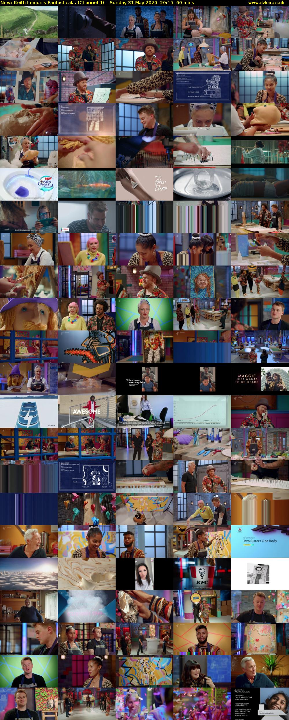 Keith Lemon's Fantastical... (Channel 4) Sunday 31 May 2020 20:15 - 21:15