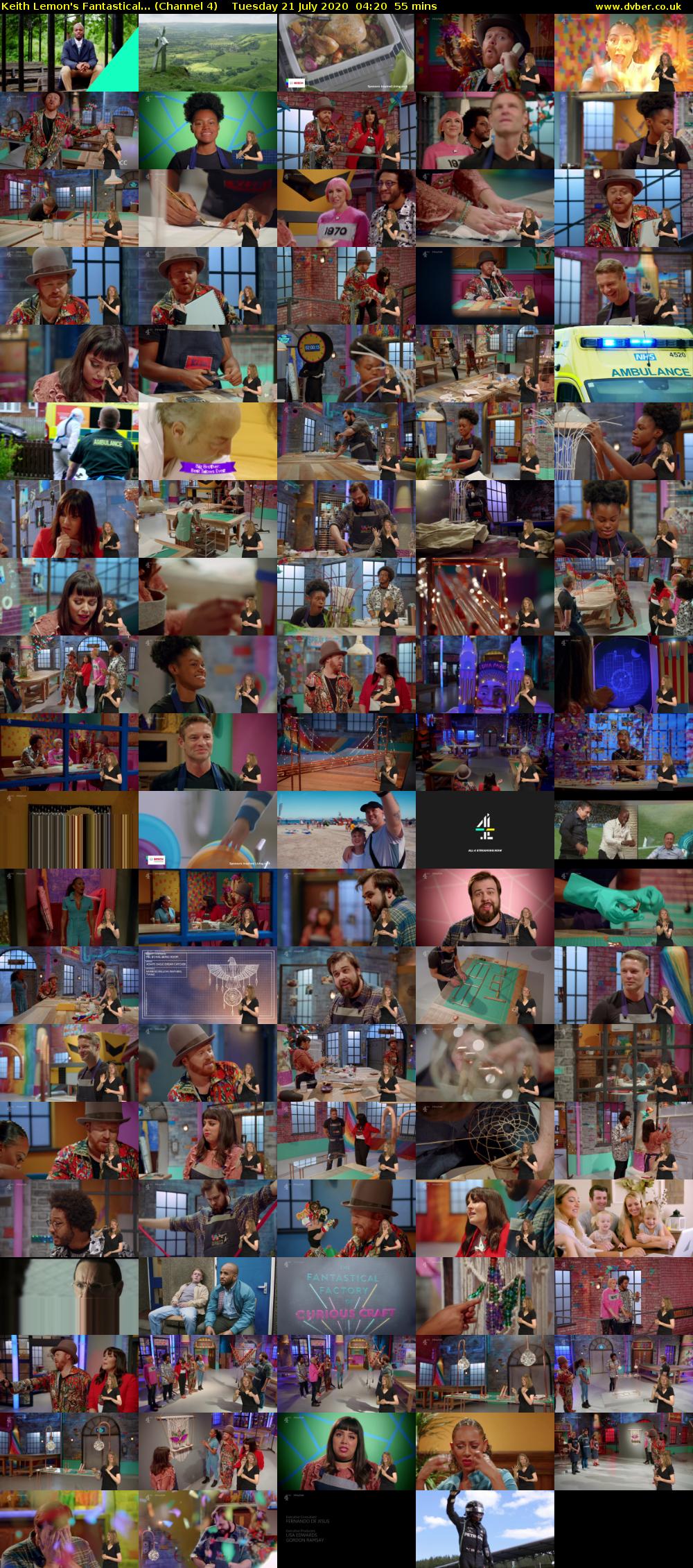 Keith Lemon's Fantastical... (Channel 4) Tuesday 21 July 2020 04:20 - 05:15