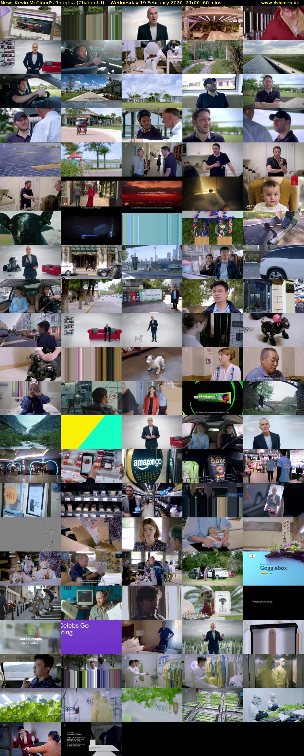 Kevin McCloud's Rough... (Channel 4) Wednesday 19 February 2020 21:00 - 22:00