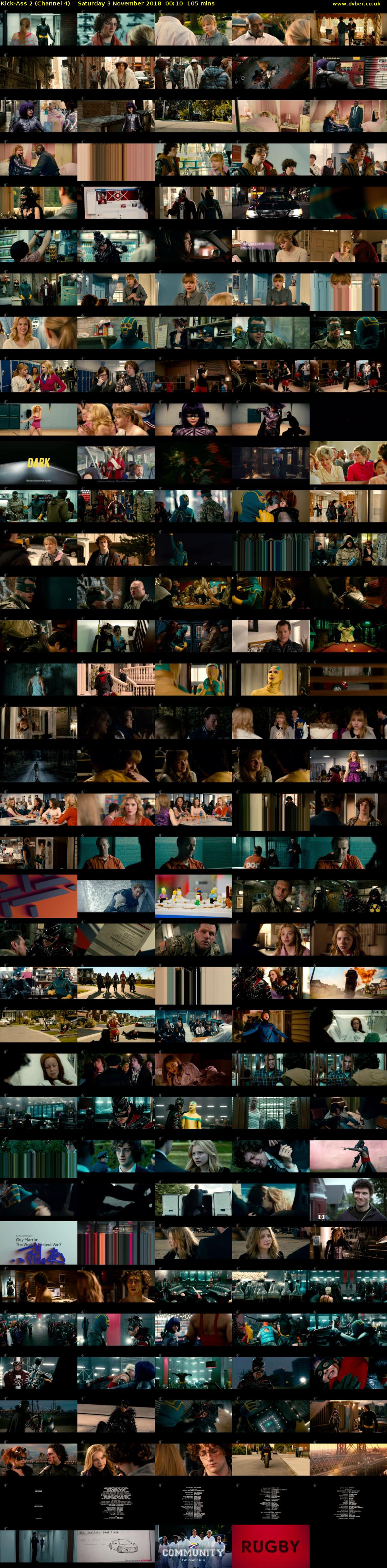 Kick-Ass 2 (Channel 4) Saturday 3 November 2018 00:10 - 01:55