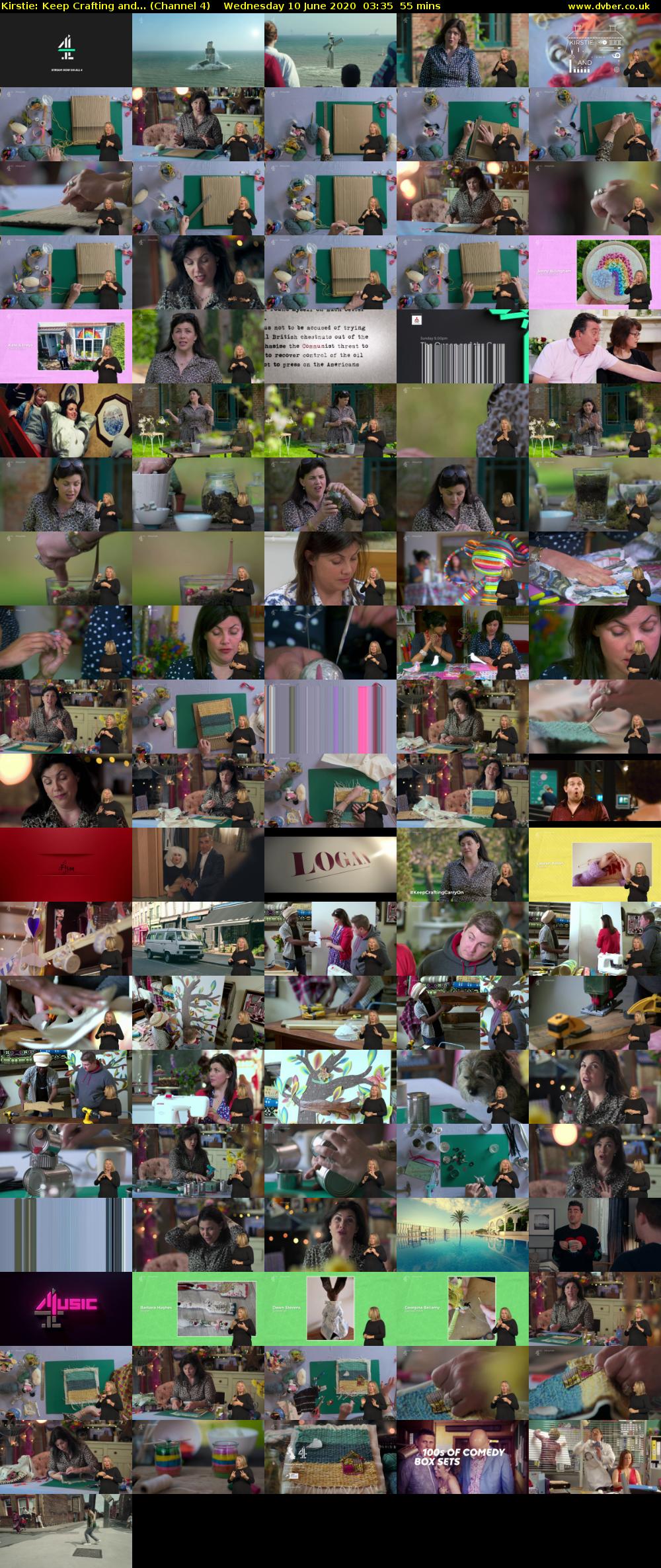 Kirstie: Keep Crafting and... (Channel 4) Wednesday 10 June 2020 03:35 - 04:30