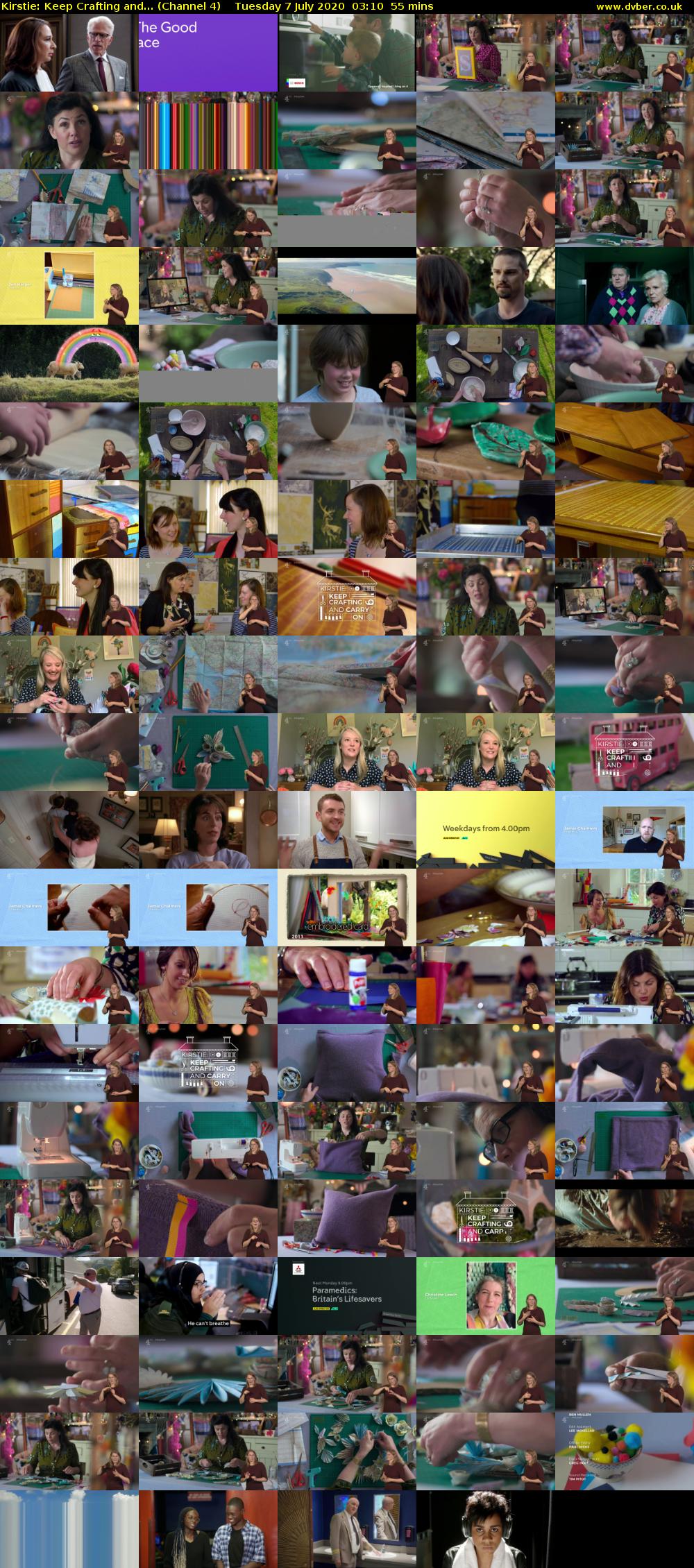 Kirstie: Keep Crafting and... (Channel 4) Tuesday 7 July 2020 03:10 - 04:05