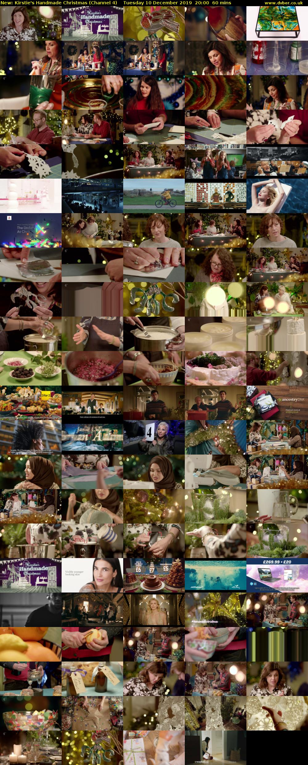 Kirstie's Handmade Christmas (Channel 4) Tuesday 10 December 2019 20:00 - 21:00
