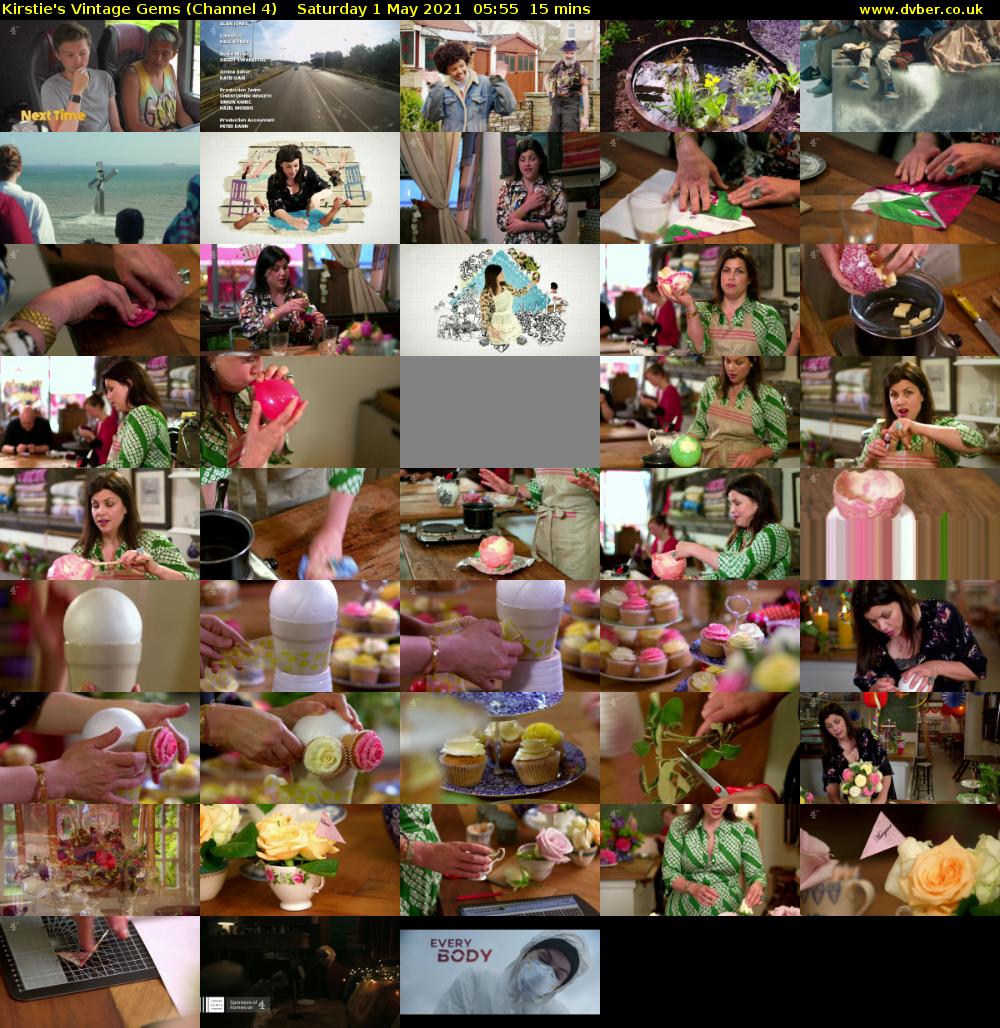 Kirstie's Vintage Gems (Channel 4) Saturday 1 May 2021 05:55 - 06:10