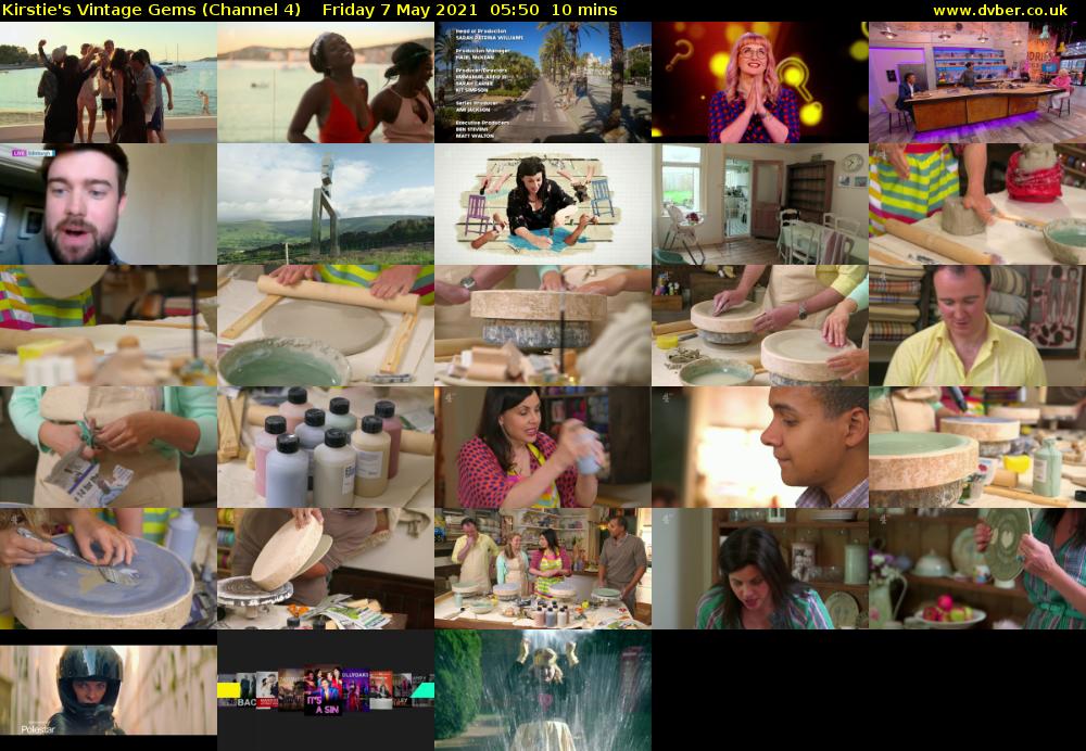 Kirstie's Vintage Gems (Channel 4) Friday 7 May 2021 05:50 - 06:00