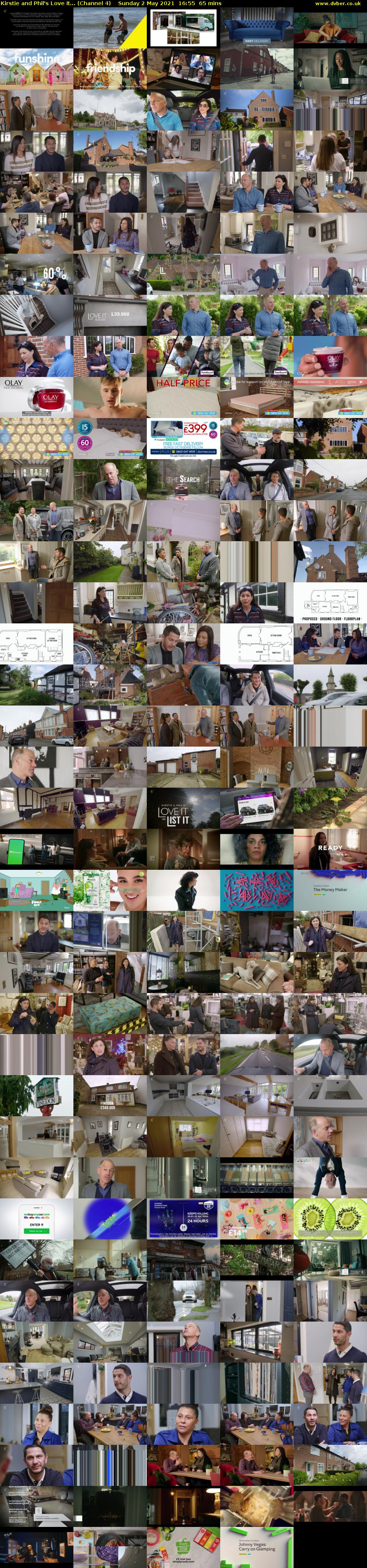 Kirstie and Phil's Love It... (Channel 4) Sunday 2 May 2021 16:55 - 18:00