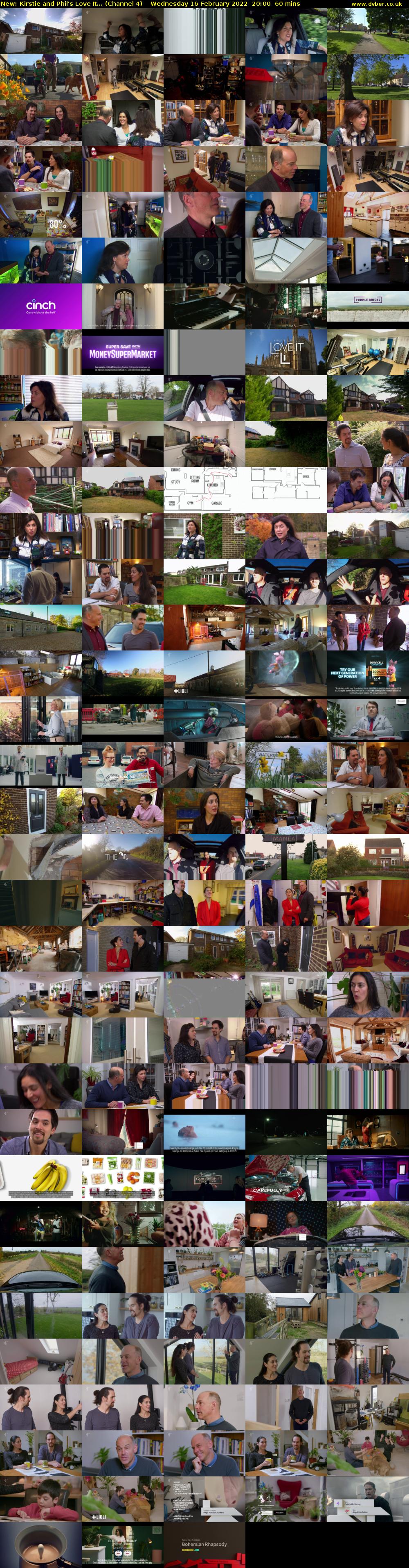 Kirstie and Phil's Love It... (Channel 4) Wednesday 16 February 2022 20:00 - 21:00