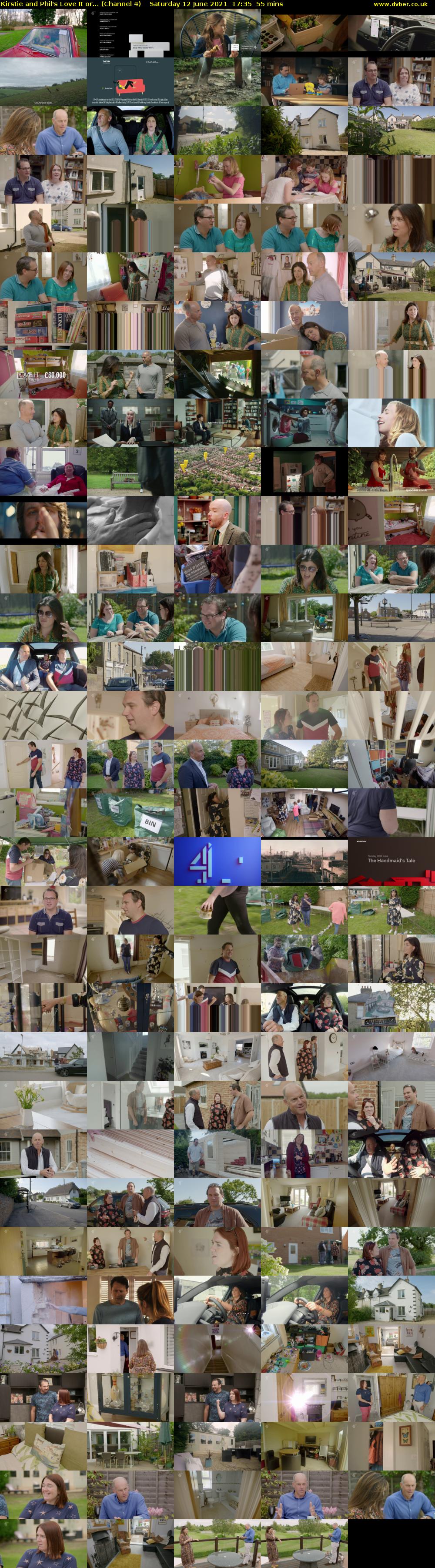 Kirstie and Phil's Love It or... (Channel 4) Saturday 12 June 2021 17:35 - 18:30