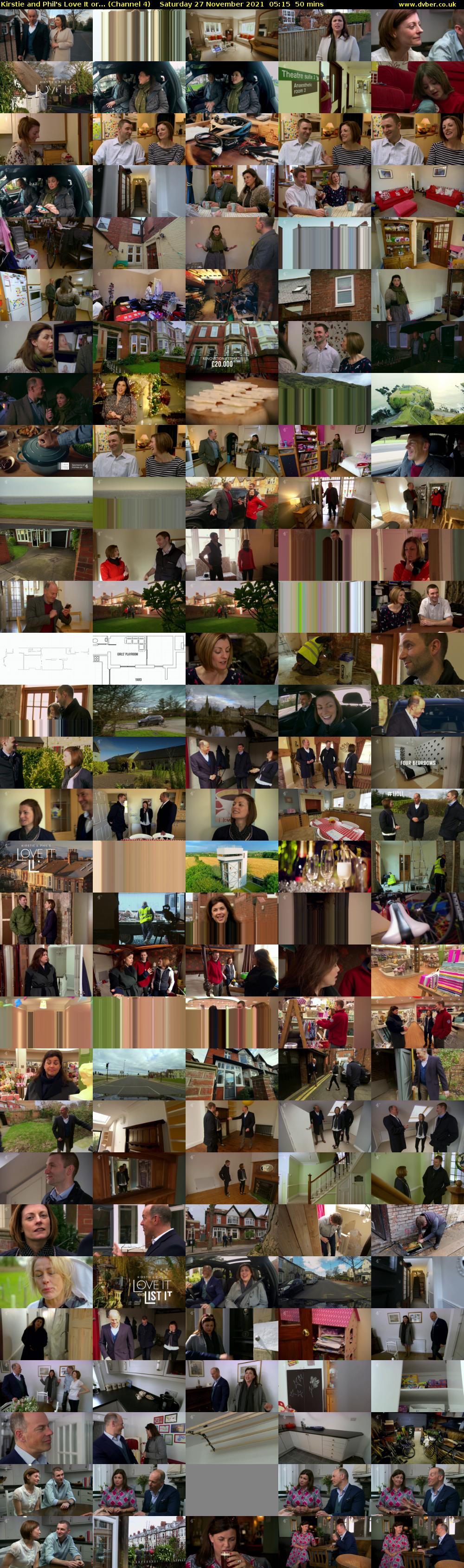 Kirstie and Phil's Love It or... (Channel 4) Saturday 27 November 2021 05:15 - 06:05