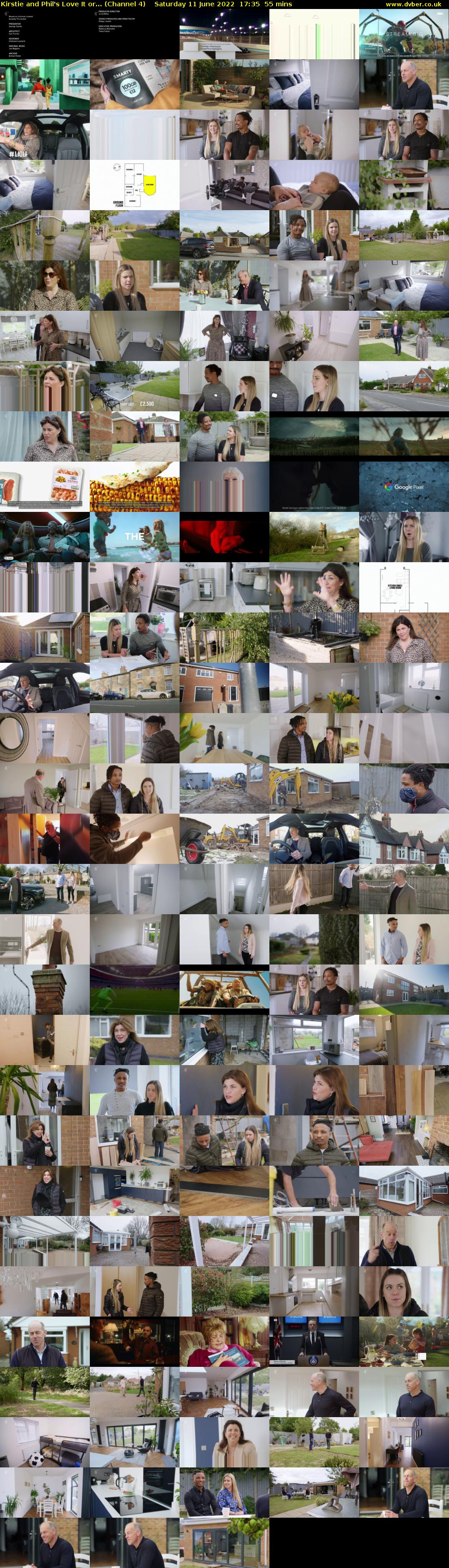Kirstie and Phil's Love It or... (Channel 4) Saturday 11 June 2022 17:35 - 18:30